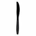 Dart Guildware Heavyweight Plastic Knives, Black, 1000PK GDR6KN